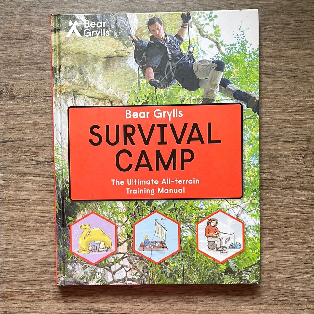 VGUC Bear Grylls Survival Camp Hardcover